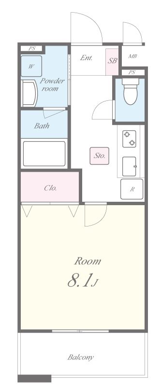 メゾン アイカワ 間取り図