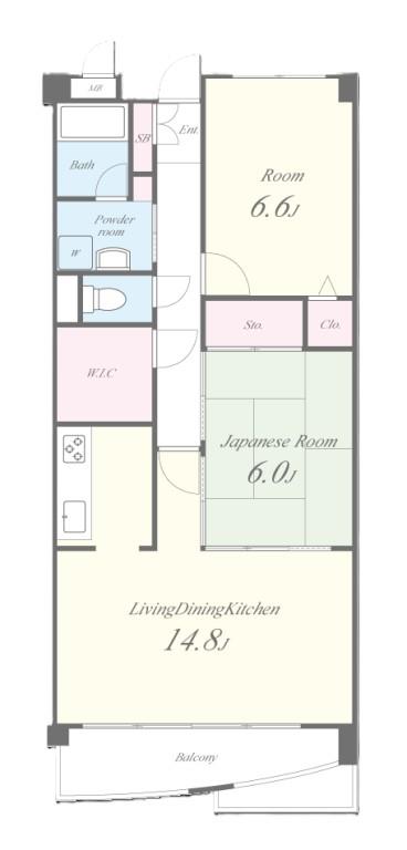 セゾン・エスポワール 間取り図