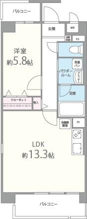 クレスト園田 105号室 外観