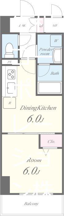 レガシー横濱 間取り図