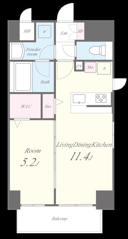 precioso神戸 間取り図