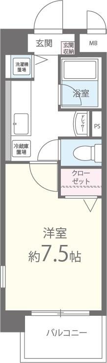シェリール山﨑 間取り図