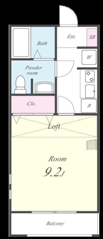 ドミール吉津 間取り図