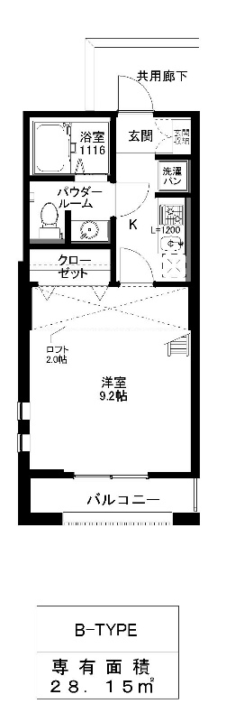 ドミール吉津 間取り図
