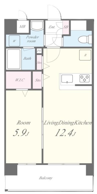 ラ グランディール 間取り図