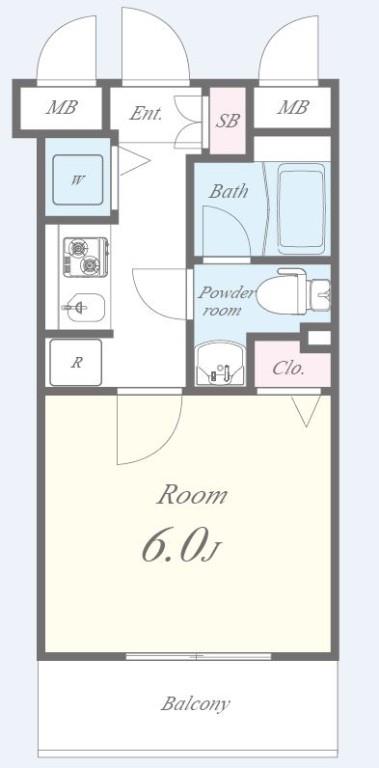 セイワパレス福島駅前 間取り図