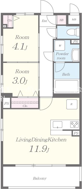 セレーナ 間取り図