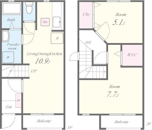 Jaipur(ジャイプル) 間取り図