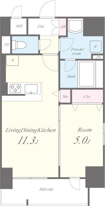 urbano iris（ウルバーノイリス） 間取り図
