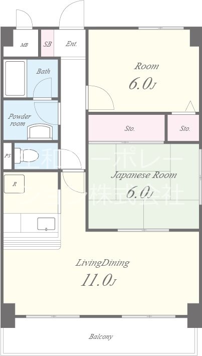 プリムローズタカダ 間取り図