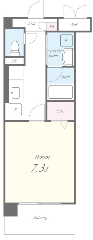 アクシス 間取り図