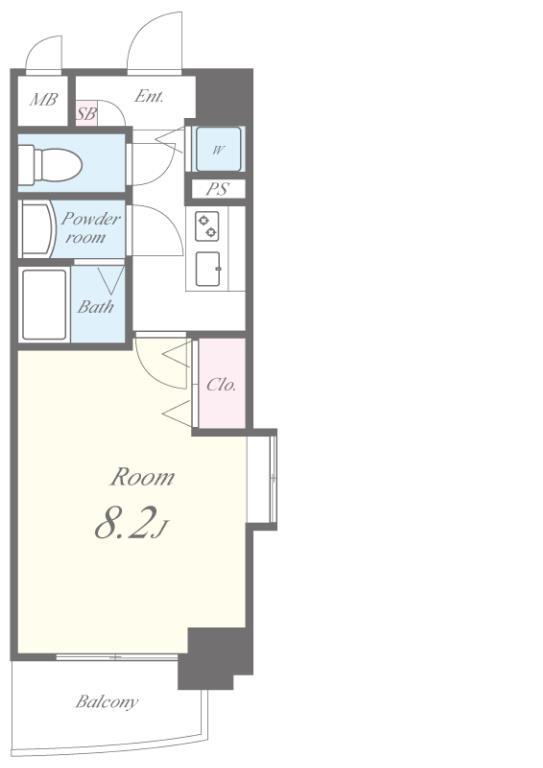 ブルーノート 間取り図