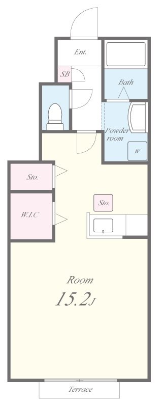 カーサヴェルデ(東淀川区) 間取り図