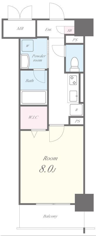 ル・ソレイユ 間取り図