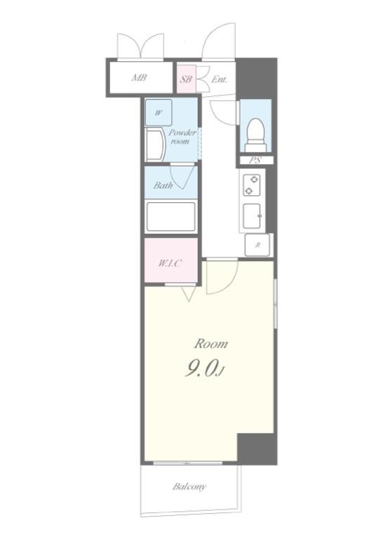 ケイ・ヴィラージュ 間取り図