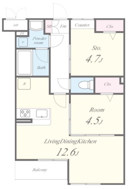 ビルトモア 間取り図