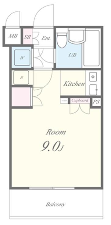 リラッサ柴又 間取り図