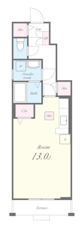 チェリーあい 間取り図