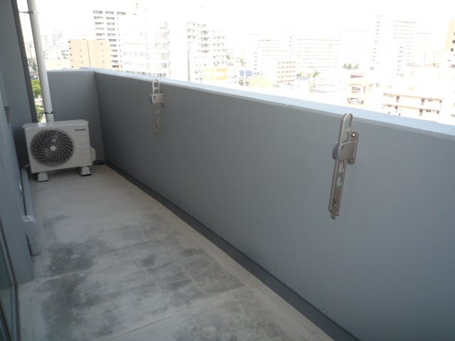 アクアブルー ベランダ