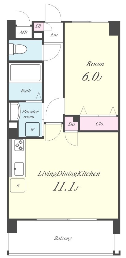 グラン・ジュベール 間取り図