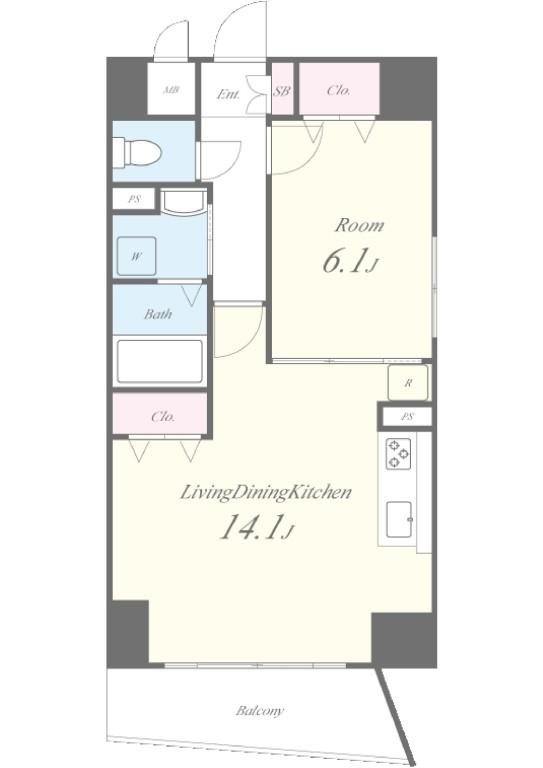 カーサ フェリーチェ 間取り図