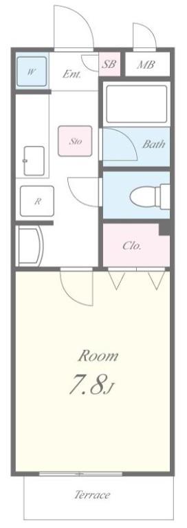 ドエル相模 間取り図