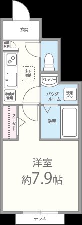 ハイムオプポート 間取り図