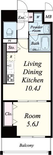 サンセール海老江 間取り図