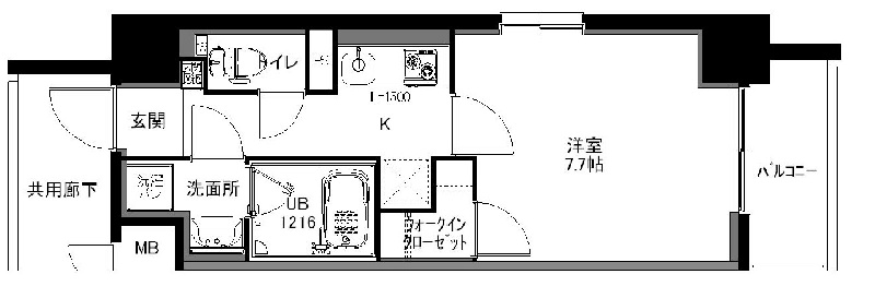 フェアリー 間取り図