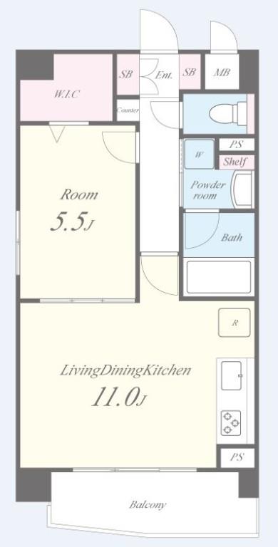 Grand-Place京橋 間取り図