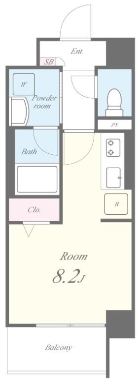 ラ・グランディール 間取り図