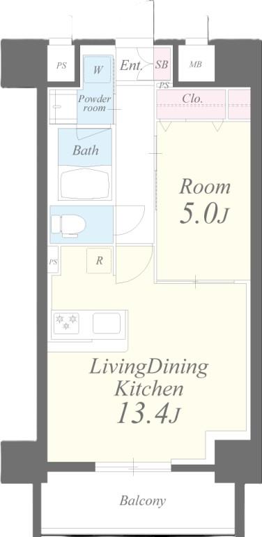 シャルマンミューズ 間取り図