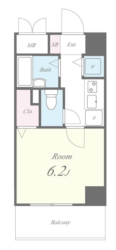 ビエンツ杉田 間取り図