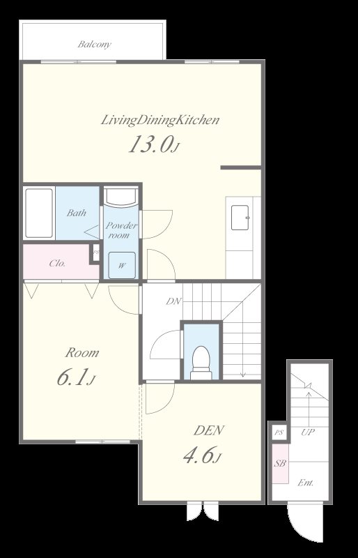 エスポワール・K 間取り図