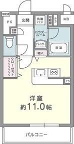 カルムクレール2.5.8 間取り図