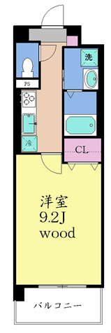 チェリッシュハイム 間取り図