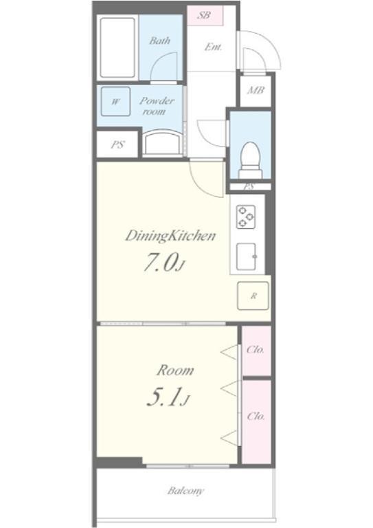 ファルケヴィラ 間取り図