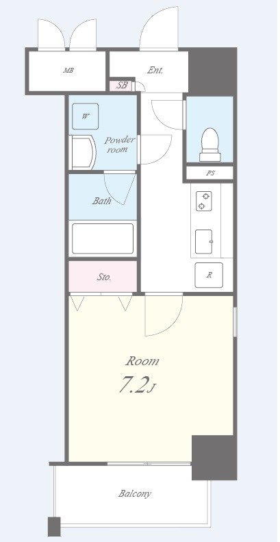 ベル･リトモ 間取り図