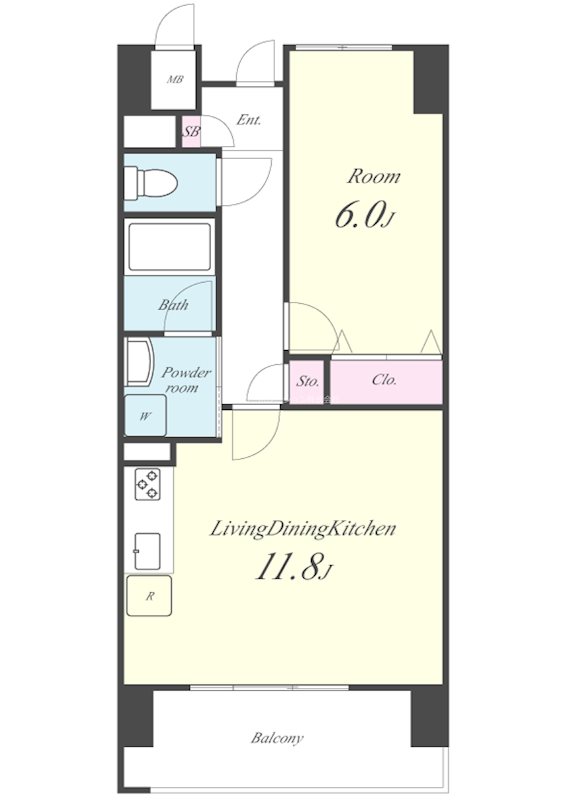 プリモパッソ川口 間取り図