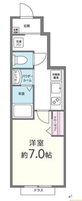 シュエット 間取り図