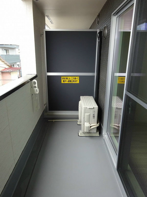 サンライズ亀島 ベランダ