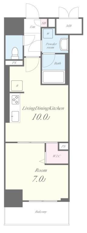 シュトルツ栄 間取り図