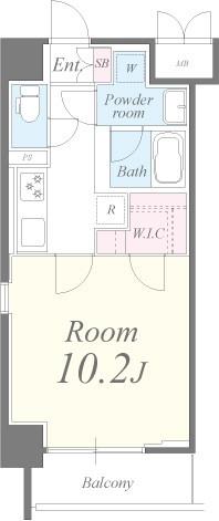 タウンコート御園 間取り図