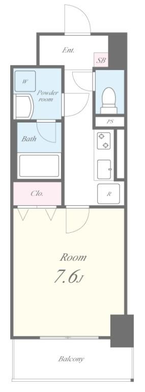リベルティア 間取り図