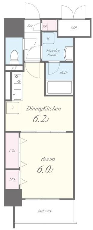 ル・ソレイユ 間取り図