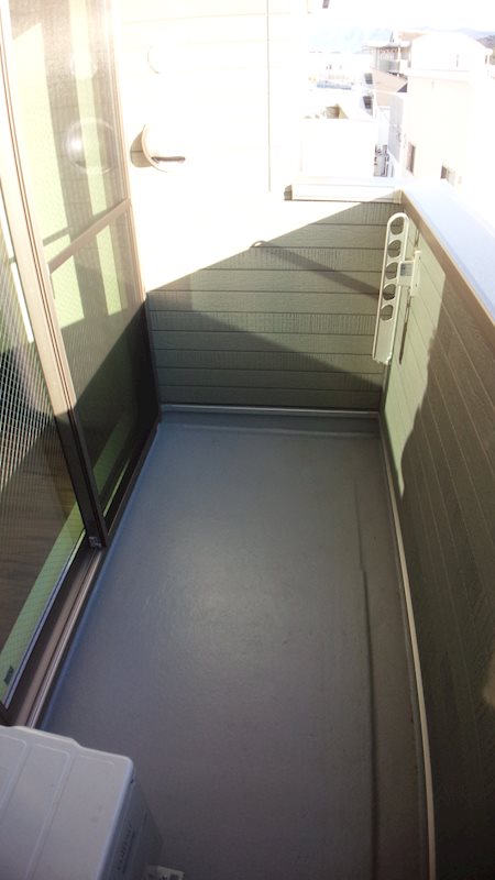 エクセラン朝妻 ベランダ