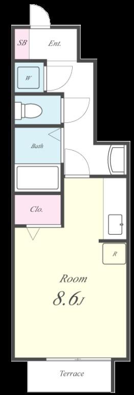 メゾン・ソレイユ 間取り図