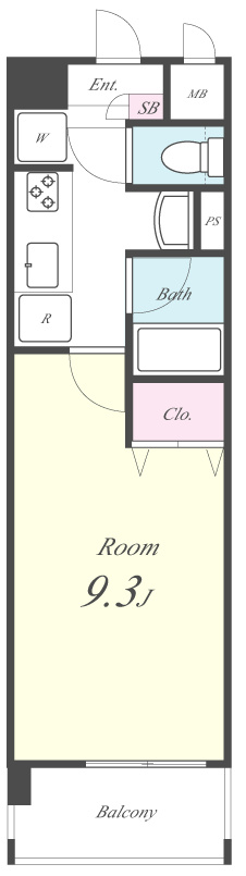 エポックハイム 間取り図