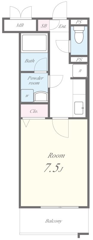 グラント塚口 間取り図