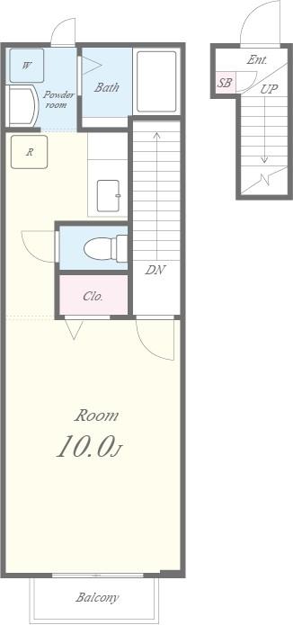 ハルⅢ 間取り図